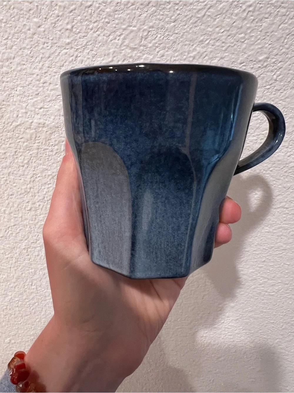 New set of crate & barrel cove indigo mugs